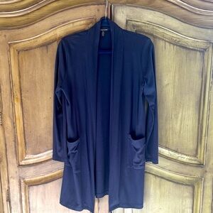 Eileen Fisher Dark blue Open Cardigan.